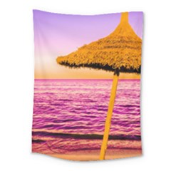 Pop Art Beach Umbrella  Medium Tapestry by essentialimage