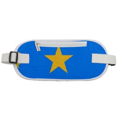 Flag Of The Democratic Republic Of The Congo, 2003-2006 Rounded Waist Pouch by abbeyz71