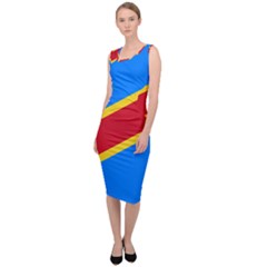 Flag Of The Democratic Republic Of The Congo, 1997-2003 Sleeveless Pencil Dress by abbeyz71