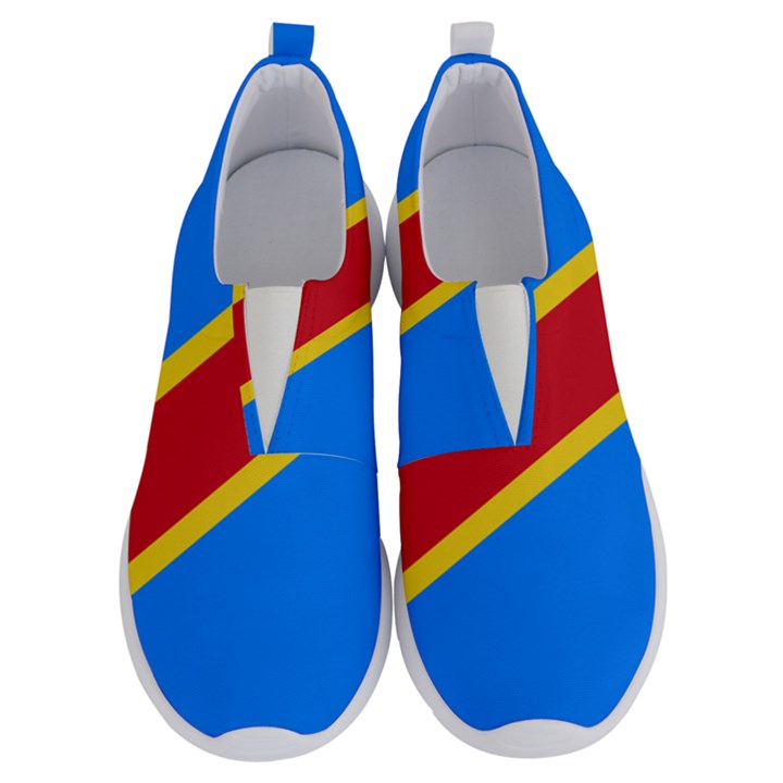 Flag of the Democratic Republic of the Congo, 1997-2003 No Lace Lightweight Shoes
