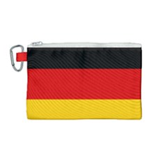 Flag Of Germany Canvas Cosmetic Bag (medium) by abbeyz71