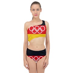Olympic Flag Of Germany, 1960-1968 Spliced Up Two Piece Swimsuit by abbeyz71