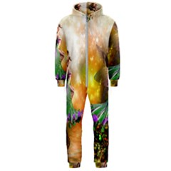Cute Flying Fairy In The Night Hooded Jumpsuit (men)  by FantasyWorld7