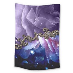 Wonderful Floral Design Large Tapestry by FantasyWorld7