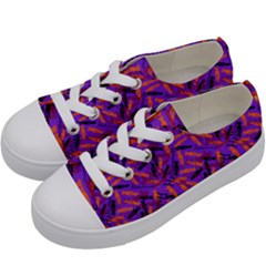 Halloween Candy Kids  Low Top Canvas Sneakers by bloomingvinedesign