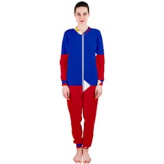 Philippines Flag Filipino Flag Onepiece Jumpsuit (ladies)  by FlagGallery