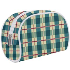 Pattern Texture Plaid Grey Makeup Case (large) by Mariart
