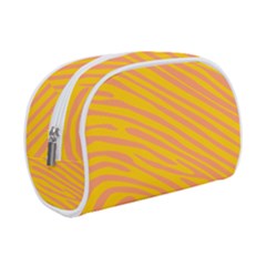 Pattern Texture Yellow Makeup Case (small)