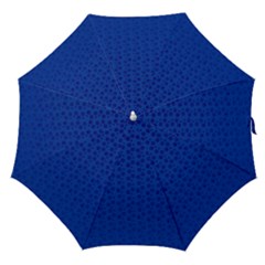 Background Polka Blue Straight Umbrellas by HermanTelo