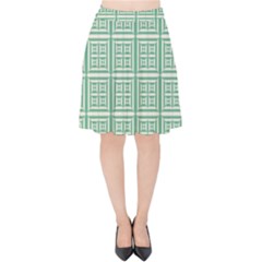 Background Digital Texture Velvet High Waist Skirt by HermanTelo