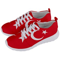 Flag Of Turkey Men s Lightweight Sports Shoes by abbeyz71
