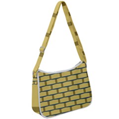 Pattern Wallpaper Zip Up Shoulder Bag by Alisyart