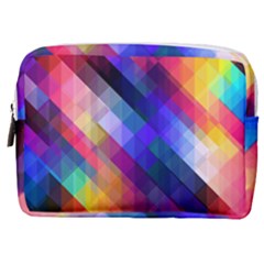 Abstract Background Colorful Pattern Make Up Pouch (medium) by HermanTelo