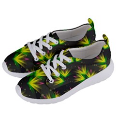 Floral Abstract Lines Women s Lightweight Sports Shoes