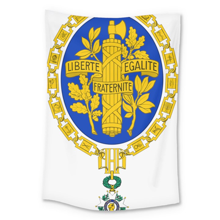 Coat o Arms of the French Republic Large Tapestry
