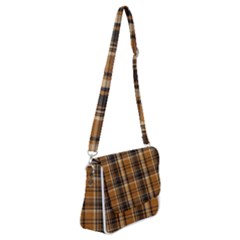 Tartan Design Shoulder Bag With Back Zipper by impacteesstreetwearfour