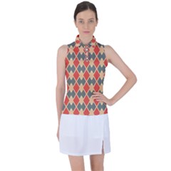 Illustrations Triangle Women’s Sleeveless Polo by Mariart