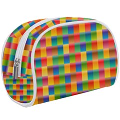 Background Colorful Abstract Makeup Case (large) by HermanTelo