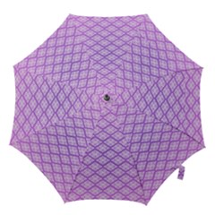 Pattern Texture Geometric Purple Hook Handle Umbrellas (medium) by Mariart
