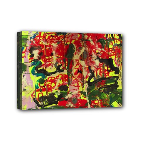 Red Country-1-2 Mini Canvas 7  X 5  (stretched) by bestdesignintheworld