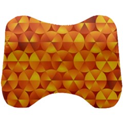 Background Triangle Circle Abstract Head Support Cushion