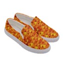 Background Triangle Circle Abstract Women s Canvas Slip Ons View3