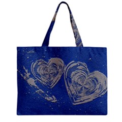 Heart Love Valentines Day Zipper Mini Tote Bag by HermanTelo