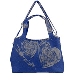 Heart Love Valentines Day Double Compartment Shoulder Bag