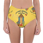 Seaside Heights Beach Club 1960s Reversible High-Waist Bikini Bottoms