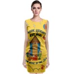 Seaside Heights Beach Club 1960s Classic Sleeveless Midi Dress