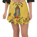 Seaside Heights Beach Club 1960s Fishtail Mini Chiffon Skirt View1
