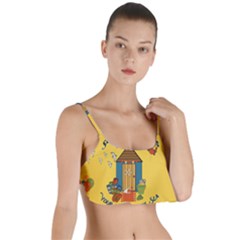 Seaside Heights Beach Club 1960s Layered Top Bikini Top  by Alchemy