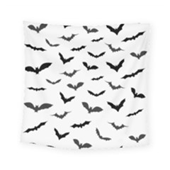 Bats Pattern Square Tapestry (small) by Sobalvarro