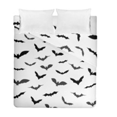 Bats Pattern Duvet Cover Double Side (full/ Double Size) by Sobalvarro