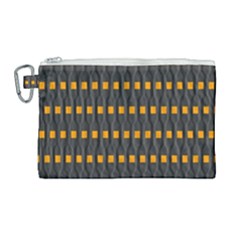 Pattern Illustrations Plaid Canvas Cosmetic Bag (large)
