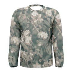 Beauty Floral Scene Photo Men s Long Sleeve Tee by dflcprintsclothing