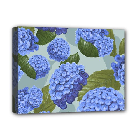 Hydrangea  Deluxe Canvas 16  X 12  (stretched)  by Sobalvarro