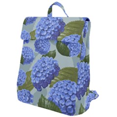 Hydrangea  Flap Top Backpack by Sobalvarro