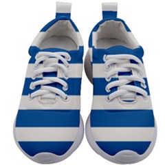 Greece Flag Greek Flag Kids Athletic Shoes by FlagGallery