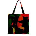 Pattern Formes Tropical Zipper Grocery Tote Bag