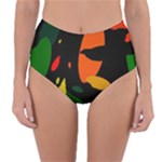 Pattern Formes Tropical Reversible High-Waist Bikini Bottoms