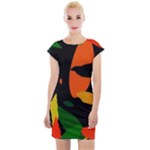 Pattern Formes Tropical Cap Sleeve Bodycon Dress