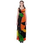 Pattern Formes Tropical Empire Waist Maxi Dress