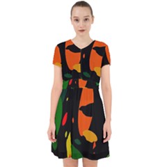 Pattern Formes Tropical Adorable In Chiffon Dress by kcreatif