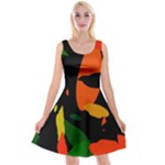 Pattern Formes Tropical Reversible Velvet Sleeveless Dress