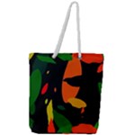Pattern Formes Tropical Full Print Rope Handle Tote (Large)