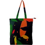 Pattern Formes Tropical Double Zip Up Tote Bag