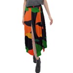 Pattern Formes Tropical Velour Split Maxi Skirt