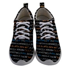 Close Up Code Coding Computer Women Athletic Shoes by Amaryn4rt