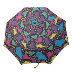 Dino Cute Folding Umbrellas by Mjdaluz